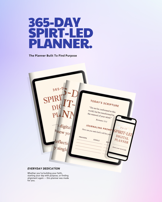 365-Day Spirit-Led Digital Planner